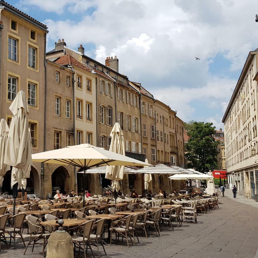 Charmant Appartement 2 Chambres Metz Centre Proche Pompidou المظهر الخارجي الصورة